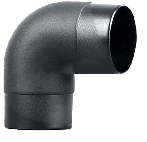 Eawfgtuw Presa a gomito per riscaldatore d'aria per auto, diametro interno 60 mm, connettore a L, compatibile con riscaldatori da parcheggio Webasto Eberspaecher, facile installazione, senza fori,