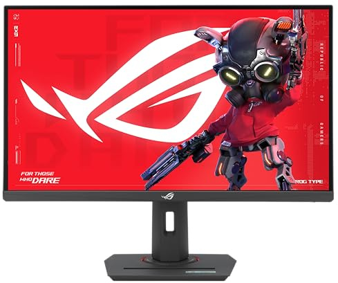 ASUS ROG Strix XG27ACMS - Monitor Gaming USB Tipo-C de 27, 2560 x 1440, 320Hz OC, 0,3ms, Fast IPS, ELMB, USB Tipo-C, G-Sync, DisplayWidget Center, Rosca para trípode, HDR, HDMI 2.1