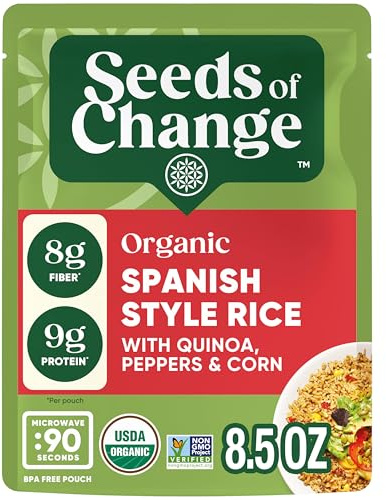 SEEDS OF CHANGE Organic Spanish Style Rice, 8.5oz