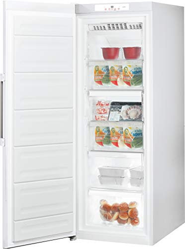 Privileg PFVN 266 W NoFrost Gefrierschrank/ 223 L Nutzinhalt/ nie mehr Abtauen dank NoFrost/Maxi-Box/Supergefrierfunktion/EasyOpen Ventil, Weiß