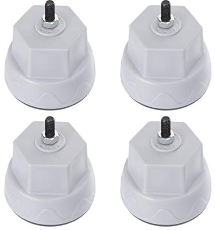 SOLUSTRE Washing Machine Base Anti-Vibration Pads Non-Slip Washer Stand Floor Protector Cushion 4.44X4.25X4.25 Inch Shock Absorbing Sound Insulation Mat