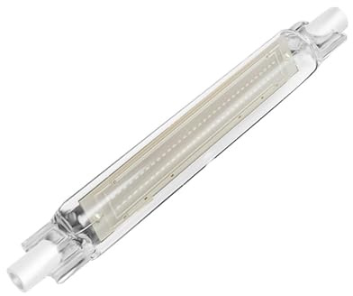 Färg Röd, Grön, Blå, Hög ljusstyrka, R7S COB 78 mm, 118 mm Dubbelrör, Flood Light, Ljuskälla, Horisontell lampa(Blue,118MM 20W 220V)