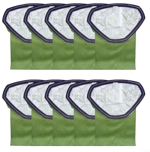 Kit di accessori per spazzatrice, set di sacchetti per aspirapolvere, 10 sacchetti per la polvere per ProTeam 107313, detriti di polvere raccolti