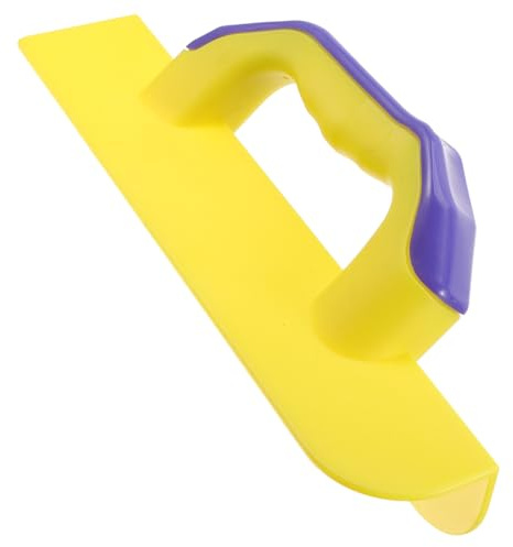 WESIEVYA Llana de Acabado de Hormigón de Plástico para Reparación de Esquinas y Superficies de Pared Efecto Liso y Uniforme Adecuado para Albañilería