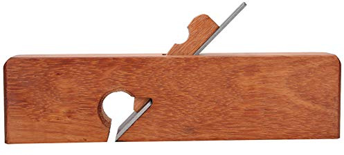 Ycauty Carpintero Plano de Madera, Cepillo de Recorte Eficiente para Bricolaje, Carpintería, Hombres y Mujeres, Madera de Pera, Herramienta Manual de 9,8 Pulgadas