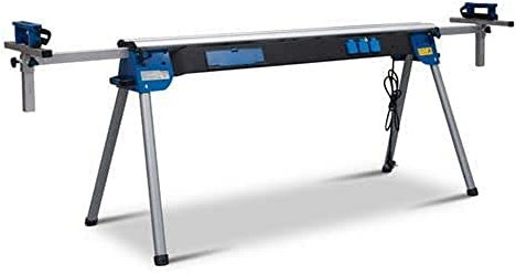 Holzstar Universal-Werktisch und Rollenbahn UWT 3200 (Schnellklemmsystem, bis 225 kg belastbar) 5900020