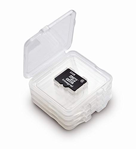 Integral Memory Memory Case for 4 x Memory Cards MicroSD Format INMSDQUADBOX