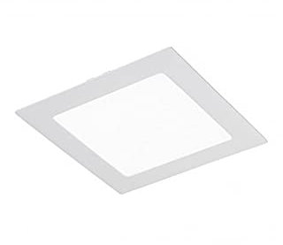 wonderlamp Downlight LED extraplano cuadrado blanco 18W 6000K (Luz fría)