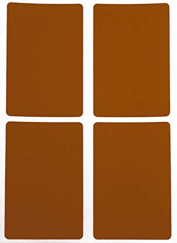 Royal Green Color Coding Labels (7.5cm x 5cm) in Brown- Rectangular Label Stickers 75mm x 50mm - 60 Pack