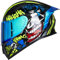 ILM Full Face Motorcycle Helmet Man Woman-Motorcycle Helmet with 2 Visors Pinlock-Compatible Clear and Tinted-Street Bike Motocross Casco ECE Model Z501,Surprise Yellow,M