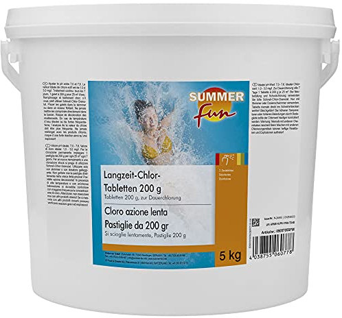 5 kg Langzeit-Chlor-Tabletten 200g
