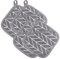 4 Pezzi Presine in Cotone Grandi Guanti da Forno Set Presine Resistente al Calore Presine in Cotone Quadrato per Appendere Forno Microonde Barbecue Grigio