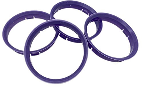 Pannenklöpper FZ 29 - Anelli di centraggio da 74,1 a 72,6, 4 pezzi da 74,1 a 72,6 mm, colore lilla