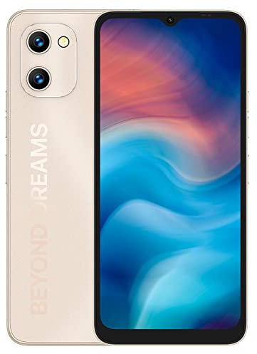 UMIDIGI Telephone Portable, G1 Android 12 Smartphone 2Go+32Go(SD 256GB),Écran 6.52,Batterie 5150mAh,Chargement Rapide Type-C,Caméra 13MP+5MP,4G LTE Dual SIM/Face ID/Fingerprint/GPS (Or Rose)