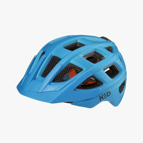 KED Kids Youth Kailu Fahrradhelm, Blue Matt, S (49-53cm)
