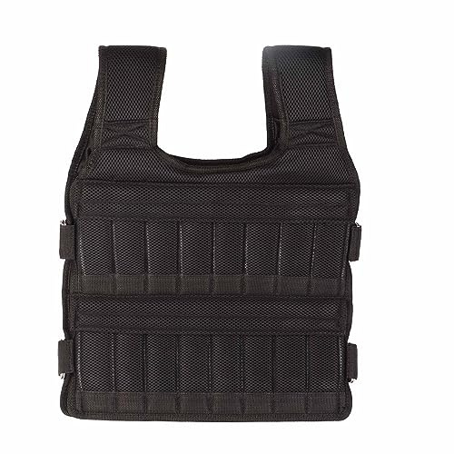 Allenamento Fitness Gilet con Pesi da 15 Kg Giacca da Allenamento per la Forza in Mesh Traspirante per Esercizi di Allenamento con i Pesi