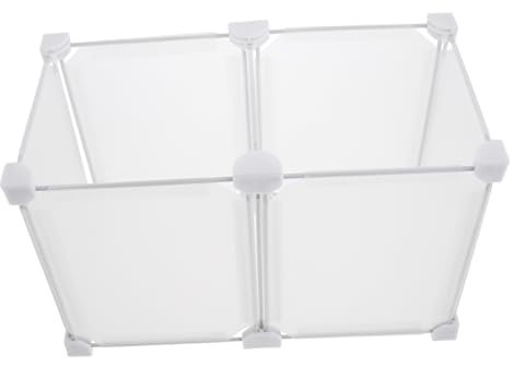 KONTONTY Grille De Séparation Pour Congélateur Réfrigérateur Support D'étagère De Congélateur Rack De Congélateur Séparateurs De Congélateur Pour Congélateur Blanche Plastique