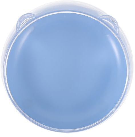 WATIIFUFU Bain de Sable pour Hamster Petit Animal Bac Plastique Transparent avec Couvercle Semi-fermé Détachable Design et Portable pour Nettoyage Facile et Stimulation Couleur Aléatoire