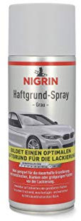 NIGRIN Haftgrund, 400 ml Sprühdose, für die Grundierung von Oberflächen vor dem Lackieren, Grau