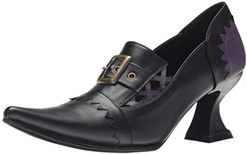 Ellie Shoes Damen 301 Quake Witch Schuh, Schwarzes Polyurethan, 39 EU