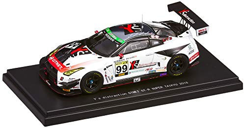 Ebbro 1:43 Y´s Distraction GTNET GT-R #99 591045684 – Standmodell, Die-Cast, Sammler, Rennauto, Mehrfarbig