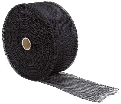 TodoCultivo Protection pour Arbre Maille 22 cm x 100 m, Noir