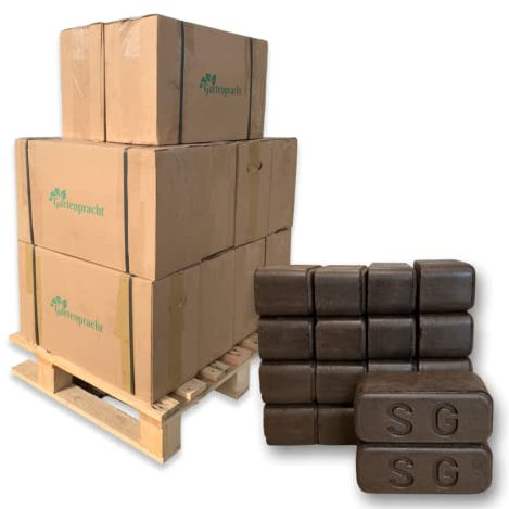 Feuerpracht Torfbriketts Halb-Palette 300KG (10x30KG)