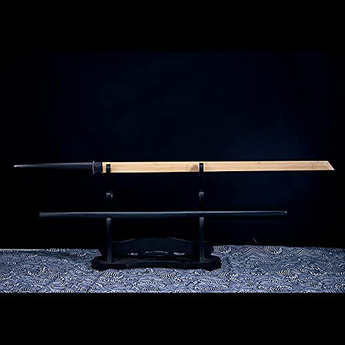 Spade di bambù Laido 103cm,Spada di legno da allenamento in legno massello fatta a mano con fodero,Katana giapponese,Bokken,Adatto per cosplay,Lai,Collezione,Decorazioni per la casa,Pratica con spada