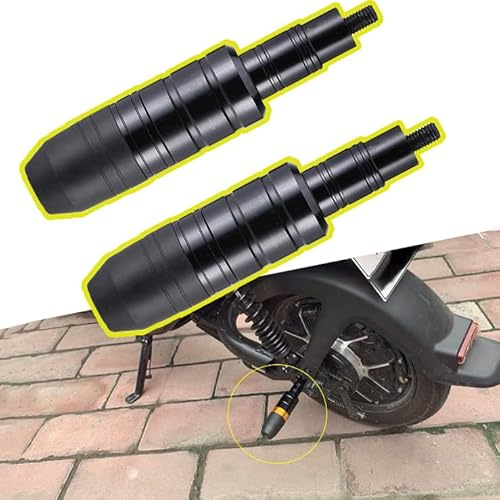 Motorcycle Frame Sliders for Honda Forza 250 2006-2008 2009 2010 2011 2012 2013-2016, Motorcycle CNC Aluminum Crash Pads, Exhaust Sliders Crash Protector Engine Crash Pad, Anti-fall Fairing Guard
