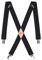 Dickies Herren-Straps, 3,8 cm, robust, gerader Clip, verstellbarer X-Rücken, Schwarz, Einheitsgröße