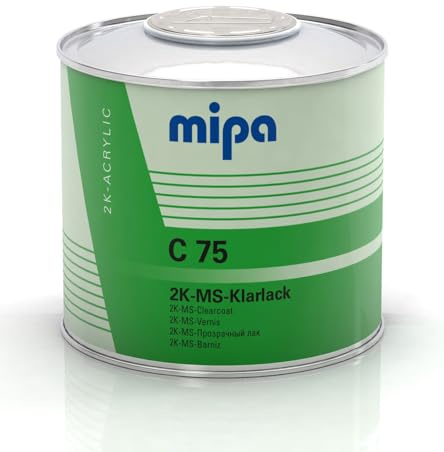 MIPA 2K-MS-Klarlack C 75, Klarlack 0,5 LITER