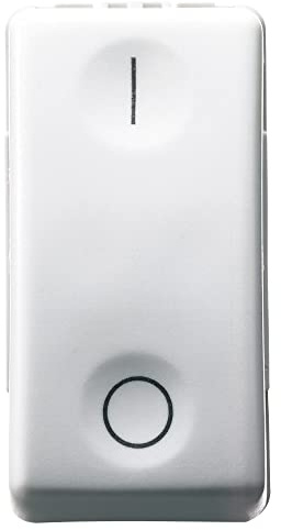 GEWISS - GW20503DY 80003S GW20503 System Interruttore Bipolare, 16 A, Bianco