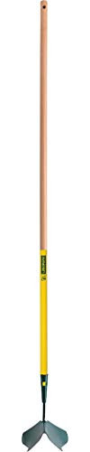 Leborgne, Butteur Rayonneur, 20 cm, Manche bois percé certifié PEFC 100% (150cm), Tête en acier de qualité, Emmanchement stable, Remplacement du manche avec fixation par vis, Assemblé en France