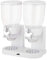 Honey-Can-Do Original Double Dispenser W/C, White, White/Chrome