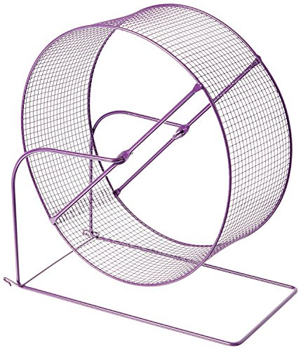 Prevue Pet Products 90014 Wire Mesh Ferret/Guinea Pig Wheel Toy, 11-Inch, Colors Vary