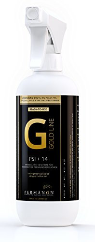 Permanon, Gold Line, 500 ML, Entretien et nettoyant pour Meubles de Cuisine Brillants, façades Brillantes, Film de Protection pour Piano