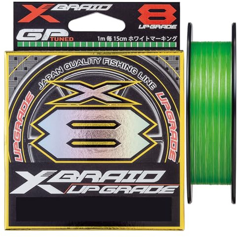 YGK X-BRAID Japan Quality Fishing 8-Strand Braid Line UPGRADE X8 150m/Hi-Vis Lime Green