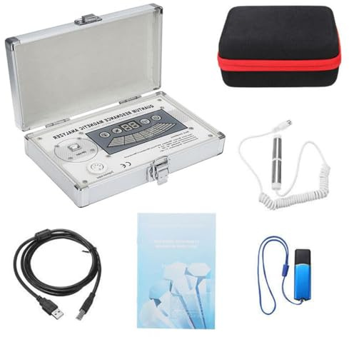 Quantum Magnetic Health Body Analyzer, Magnetic Resonance Health Body Detector, Snabb och Precis Bärbar Professionell Hälsotest, 52 Rapporter