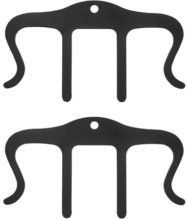 sourcing map Lot de 2 pinces en métal pour livre de musique, support de partition en forme de M pour piano et livre de musique pour jouer en plein air, livre, piano, clavier, guitare, noir