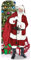 Star Cutouts Ltd SC173 Stand in Official Star Cutouts Father Santa Clause Christmas Decoration Perfect for Grottos and Festive Displays 186cm Tall