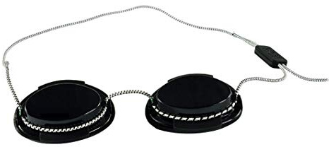 Sundo Homecare GmbH UV-Schutzbrille für Patienten mit UV-Schutz während UV-Lichttherapie, Schwarz