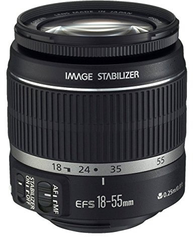 Canon - Zoom EF-S 18-55 mm f/3,5-5,6 IS stabilisateur dimage optique (Reconditionné)