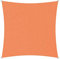Lumaland Sonnensegel Quadrat | 3 x 3 Meter| Wetterbeständiger Sonnenschutz inkl. Befestigungsseile | Terrasse, Garten & Balkon Schattenspender | Wasserabweisend + UV-Schutz [Orange]