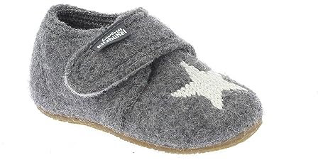 Living Kitzbühel Jungen Unisex Kinder 3416-0610 Slipper, grau, 21 EU