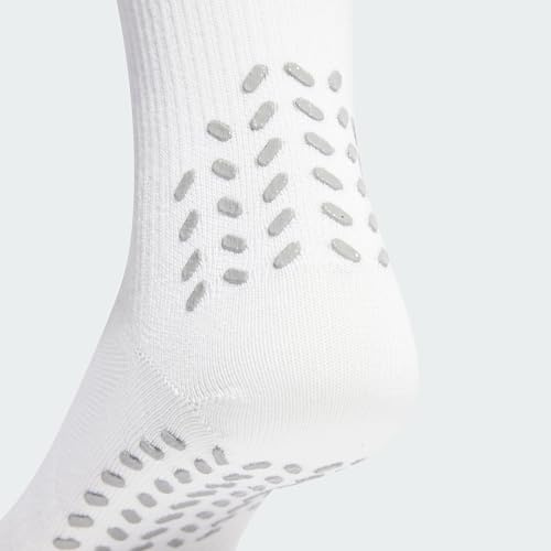 adidas Unisex - Adulto Football Crew Performance Socks, White/Black, 6.5-8