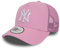 New Era New York Yankees MLB Truckerkappe Basecap Hut Teamlogo NY verstellbar rosa - One-Size