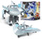 Super Wings Transformations-Flugzeug Supercharged Traver, ca. 12,7 cm große Spiel-Figur für Kinder, Spielzeug-Flugzeug und Roboterfigur für 3+ Jahre Alten Jungen Mädchen, Silver