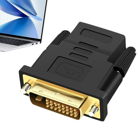 DVI-adapterkabel, HD till DVI-adapter, 24+1 dubbelriktad omvandlare, TV