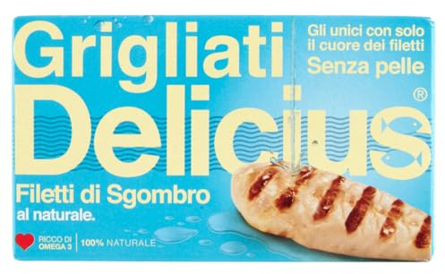 Delicius Grigliati Filetti di Sgombro al naturale 90 g