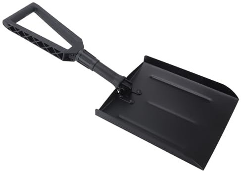 Hyuduo Plazo Plegable Portátil, Pala de Hielo Plegable para Viajes en Automóvil, Herramienta Versátil de Extracción de Nieve en el Hogar e Limpieza Industrial Ideal